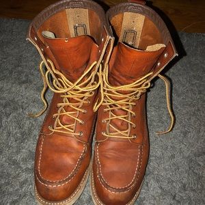 Red Wing '877' Moc Toe Boot